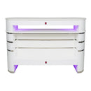 LUX90 4-Person Nail Table UV Dryer for Manicure & Pedicure