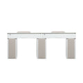 LUX450 Multi-Section Manicure Nail Table with UV Hole and Vent